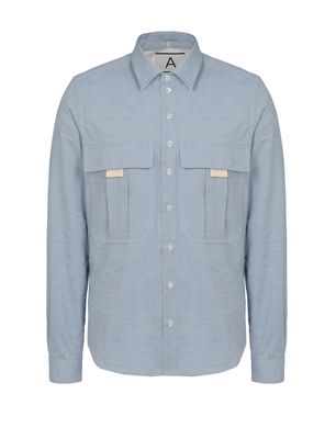 Camicia maniche lunghe Uomo - ANDREA POMPILIO