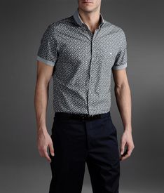 EMPORIO ARMANI - Short sleeve shirt