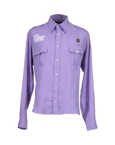 ZOOM BLAUER - Long sleeve shirt