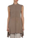 BRUNELLO CUCINELLI - Sleeveless shirt