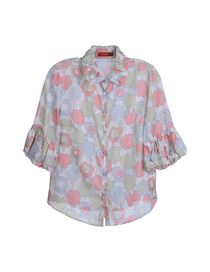 BURBERRY - Shirt with 3/4-length sleeves