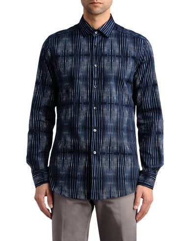 Slim Stripe Print Shirt