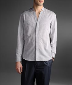 EMPORIO ARMANI - Camicia maniche lunghe