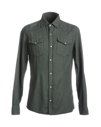 ZOOM DANIELE ALESSANDRINI DENIM - Long sleeve shirt