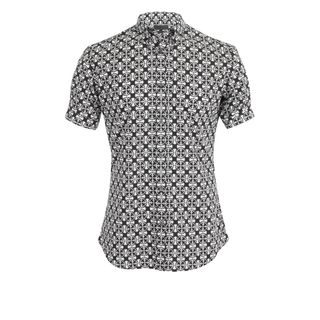 ALEXANDER MCQUEEN, Classic Shirt, Panama Tile Print Short-Sleeve Shirt