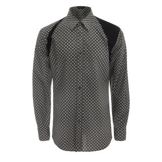 ALEXANDER MCQUEEN, Classic Shirt, Panama Tile Print Harness Shirt