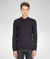 Bottega Veneta® Polo aus Kaschmir Tourmaline Bottega Veneta® Polo aus Kaschmir Tourmaline