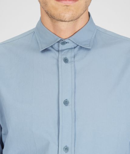 BOTTEGA VENETA - Washed Light Cotton Shirt