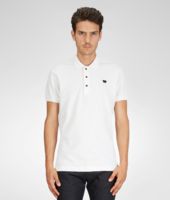 Bottega Veneta® Polo aus Baumwollpikee Bottega Veneta® Polo aus Baumwollpikee