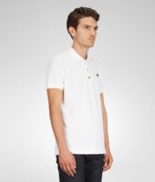 Bottega Veneta® Polo aus Baumwollpikee Bottega Veneta® Polo aus Baumwollpikee
