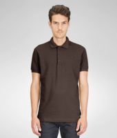 Bottega Veneta® Polo aus Baumwollpikee Bottega Veneta® Polo aus Baumwollpikee