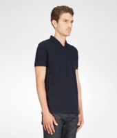 Bottega Veneta® Polo aus Baumwollpikee Bottega Veneta® Polo aus Baumwollpikee