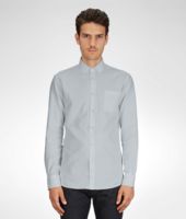 Bottega Veneta® Light Blue Oxford Cotton Shirt Bottega Veneta® Light Blue Oxford Cotton Shirt
