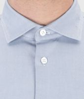 Bottega Veneta® Light Blue Mousseline Cotton Shirt Bottega Veneta® Light Blue Mousseline Cotton Shirt
