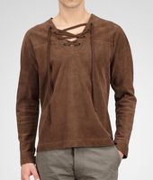 Bottega Veneta® Reindeer Suede Shirt Bottega Veneta® Reindeer Suede Shirt