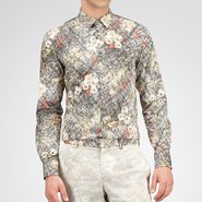 Floral Print Cotton Shirt - Top or Sweater - BOTTEGA VENETA - PE13 - 539