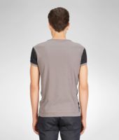 Bottega Veneta® Shadow Nero Washed Jersey Chiffon T-Shirt Bottega Veneta® Shadow Nero Washed Jersey Chiffon T-Shirt