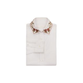 ALEXANDER MCQUEEN, Classic Shirt, Printed Floral Collar Shirt
