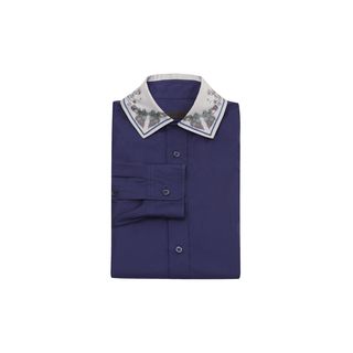 ALEXANDER MCQUEEN, Classic Shirt, Printed Floral Collar Shirt