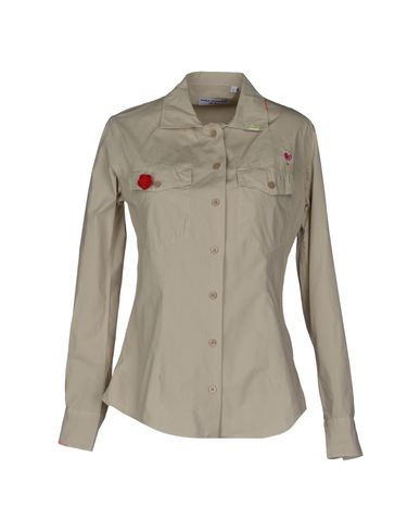 ZOOM DANIELE ALESSANDRINI DENIM - Long sleeve shirt