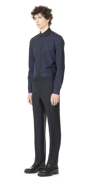 balenciaga collar shirt