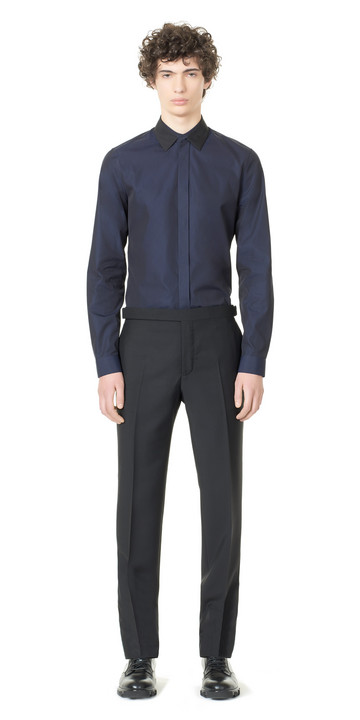 balenciaga collar shirt