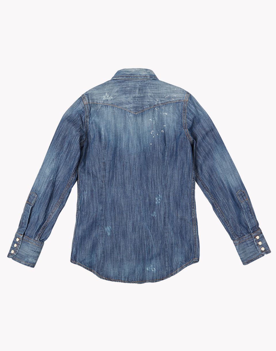 dsquared2 denim shirts