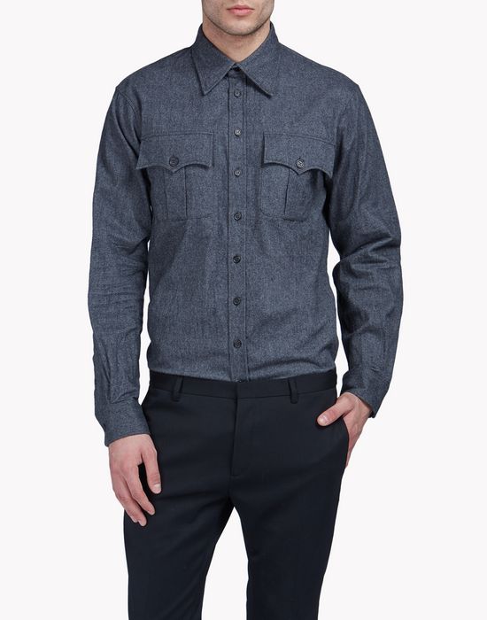 western cotton-flannel shirt shirts Man Dsquared2