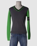 GSUS SINDUSTRIES - Pullover mit V-Ausschnitt