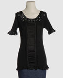 SILK AND SOIE - Pull manches courtes