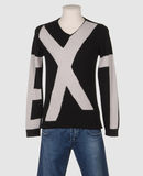 EXTE - Pullover mit V-Ausschnitt