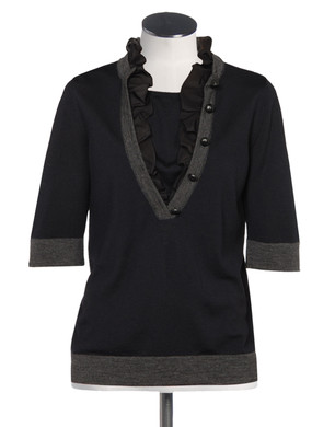 Short sleeve sweater Women - Sweaters Women on Moschino Online Store :  dresses top wear coats jackets knitwear