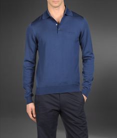 ARMANI COLLEZIONI - Polo sweater