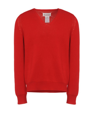 Maglia collo a v Uomo - MAISON MARTIN MARGIELA 10
