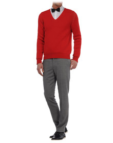 MAISON MARTIN MARGIELA 10 - Pull à col en v