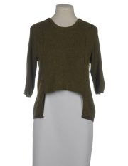 ROSE' A POIS - Short sleeve sweater