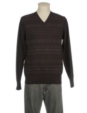 TJ TRUSSARDI JEANS - Maglia collo a v