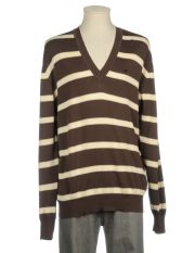 THOMAS BURBERRY - Pullover mit V-Ausschnitt