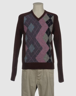 Pullover mit V-Ausschnitt - PRINGLE - BEI YOOX.COM