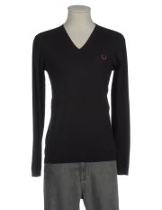 RAF SIMONS FRED PERRY - Pullover mit V-Ausschnitt