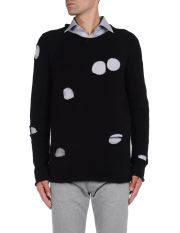 RAF BY RAF SIMONS - Pull à col ras du cou