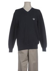 FRED PERRY - Pullover mit V-Ausschnitt