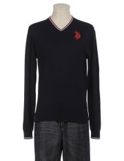 U.S.POLO ASSN. - Maglia collo a v