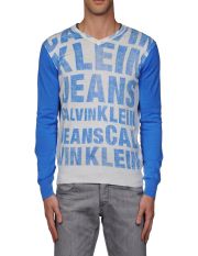 CALVIN KLEIN JEANS - Μπλούζα με λαιμό V
