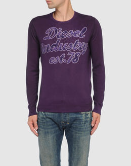 DIESEL - MAGLIERIA - Maglie collo a giro - su YOOX.COM