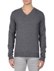 CALVIN KLEIN JEANS - Μπλούζα με λαιμό V