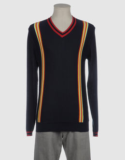 DOUBLE BLACK  - MAGLIERIA - Maglie collo a v - su YOOX.COM