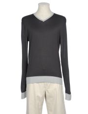 BECOME - Maglia collo a v