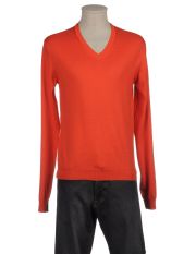 CALVIN KLEIN COLLECTION - Maglia collo a v