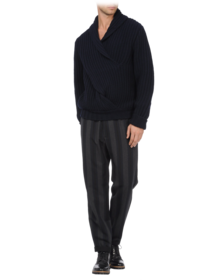 LES HOMMES - Maglia collo a v